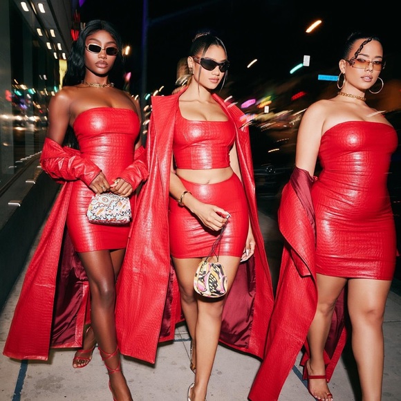 Naked Wardrobe The Crocodile Coat - Picture 12 of 15